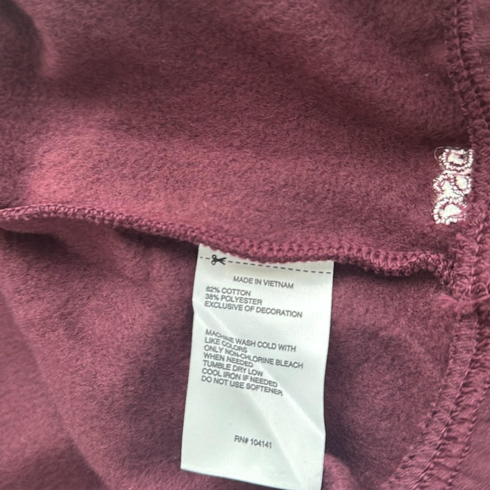 DSG Women's cinched SS fleece Crop oversized Top size XL NWT - Picture 9 of 9